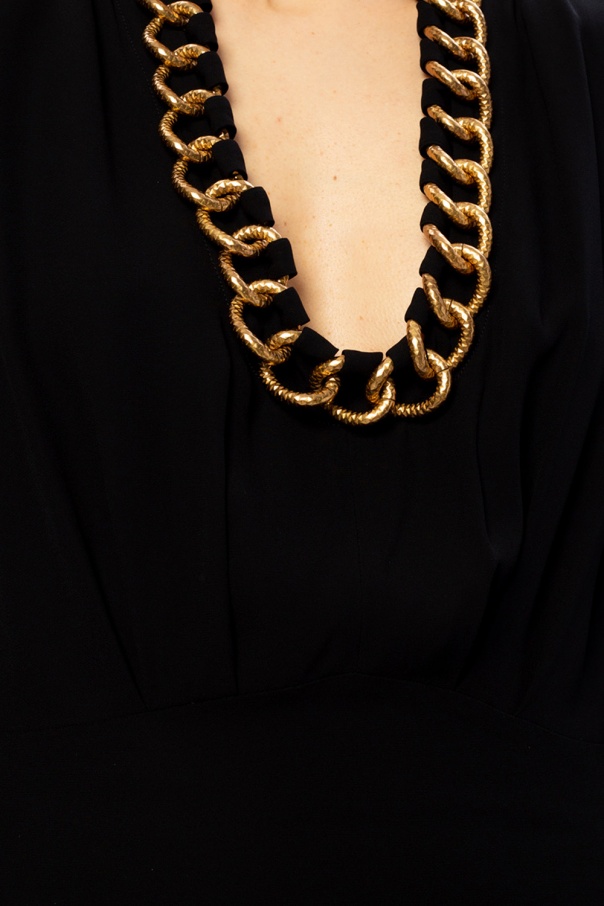 SchaferandweinerShops GB - Dress with chain link trim